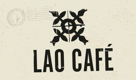 Lao Cafe logo.