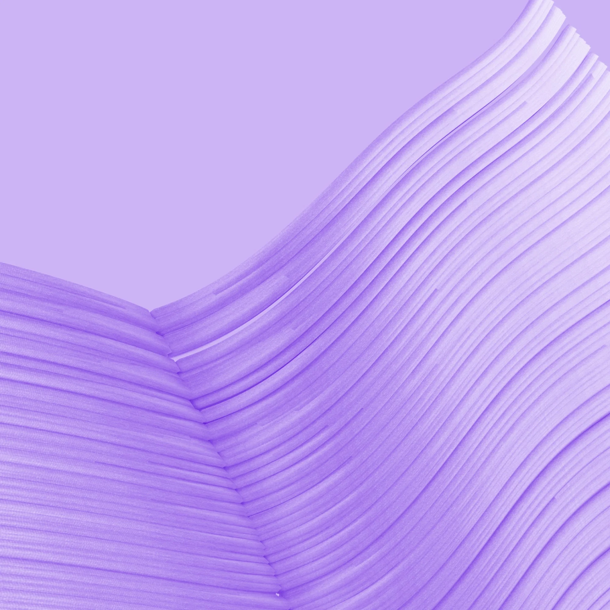 close up open book pages abstract curved paper texture purple