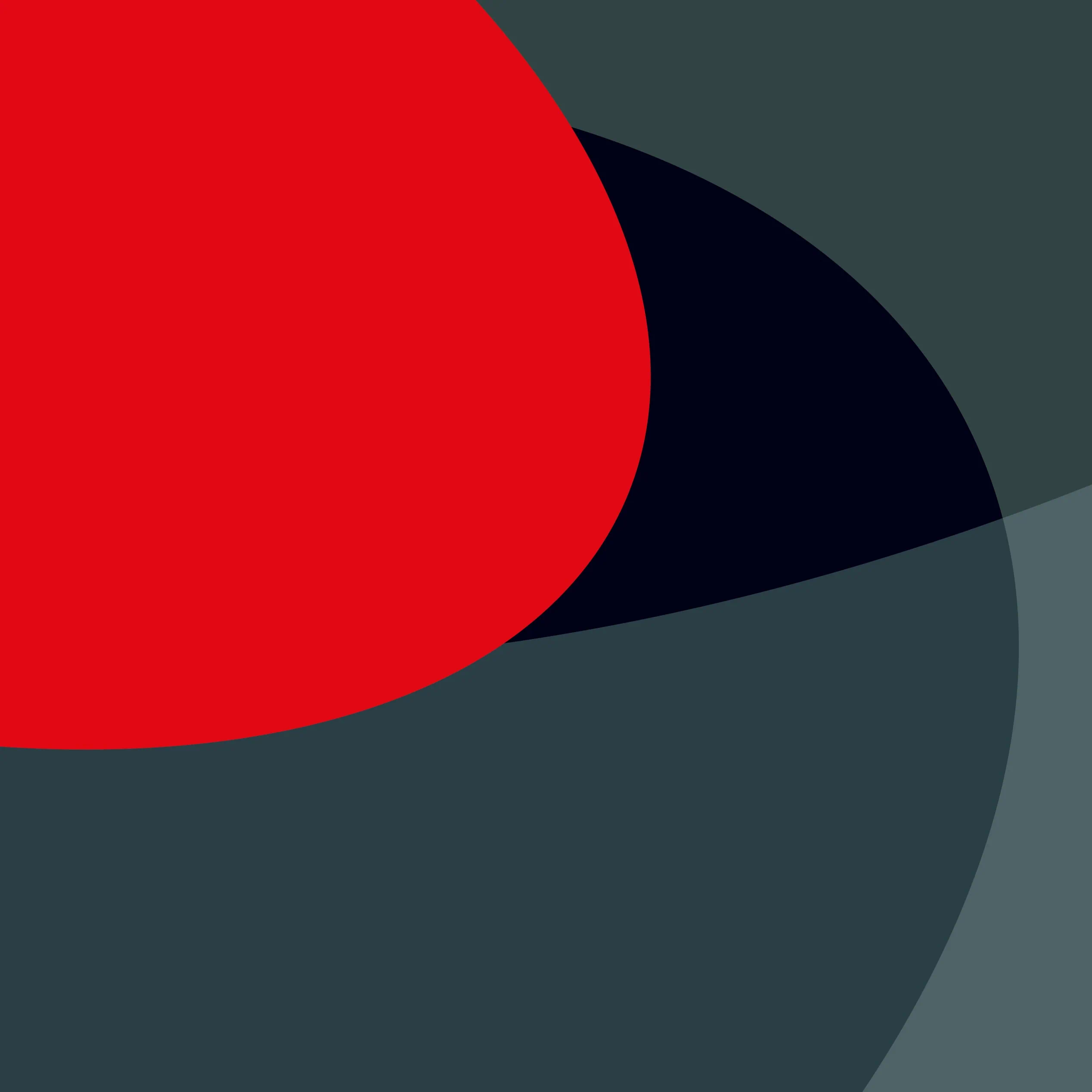 Abstract Modern Networks brand shapes in dark tones with a bold red form