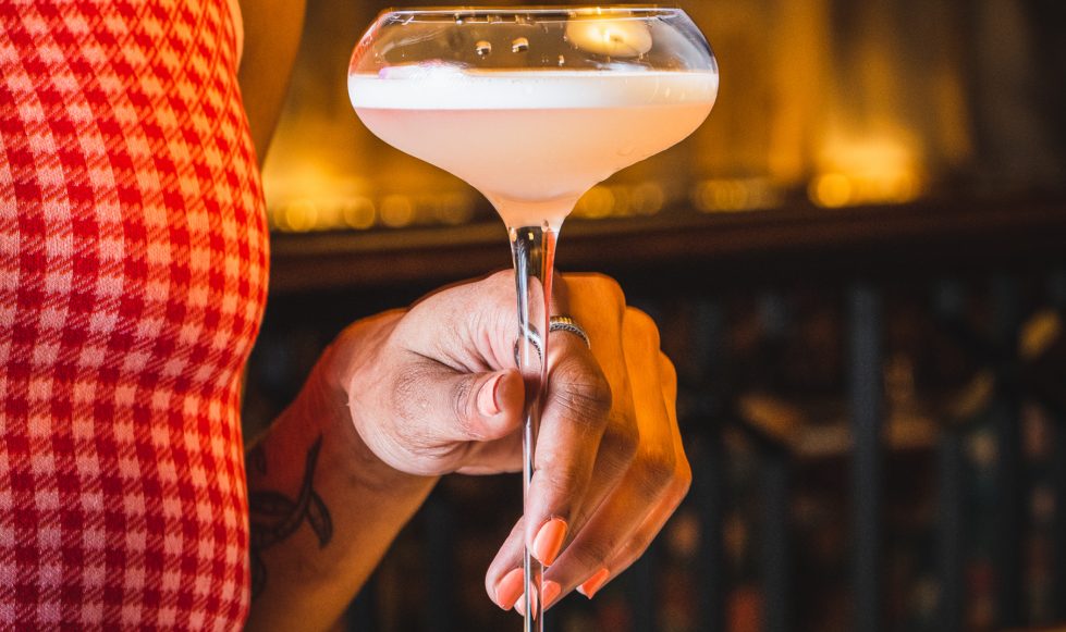 Cocktail in a glass