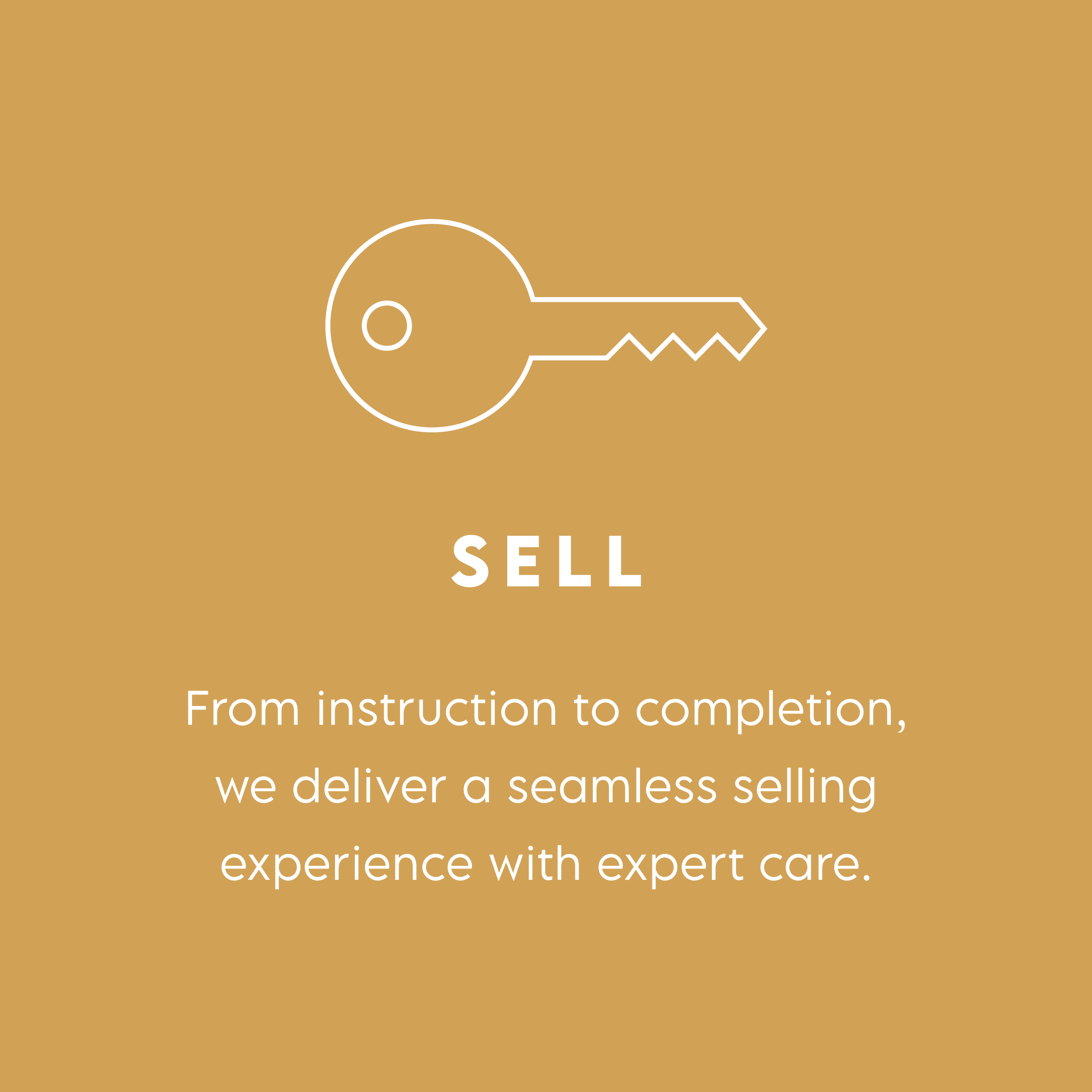 Key icon with the word "SELL" promoting seamless selling solutions by Union 10 Design.